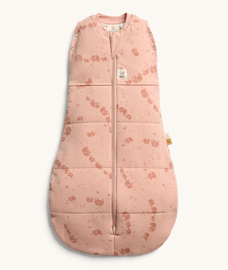 Product shot of ergoPouch Cocoon Swaddle Bag 2.5 TOG in Elephant Parade.