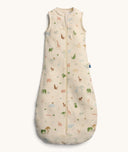 ergoPouch Sleeping Bag 1.0 TOG Savannah, featuring safari animal print a cosy fit.