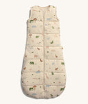 ergoPouch Sleeping Bag 2.5 TOG Savannah, featuring cute animal prints, front zipper and a cozy, padded design.