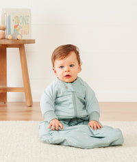 Sheeting Bag 3.5Tog Sage Sitting 1