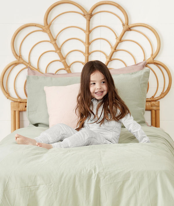 Sleep Onesie 2.5Tog Grey Marle Sitting