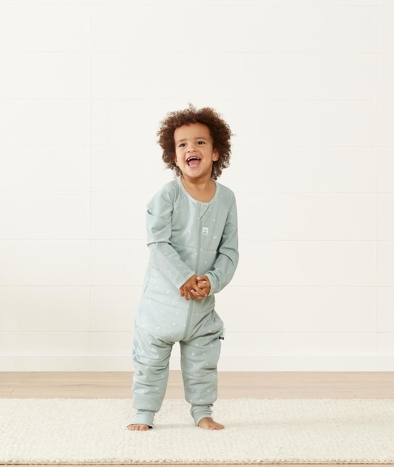 Sleep Onesie 2.5Tog Sage Pre Schooler Standing 2