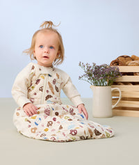 Sleep Suit Bag Petit Pretzel infant sitting
