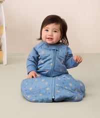 Sleep Suit Bag Petit Pretzel Infant sitting