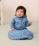 Sleep Suit Bag Petit Pretzel infant sitting