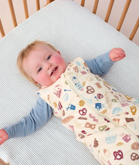 Sleeping Bag 2.5 TOG Bon Appetit infant lying down