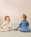 Sleeping Bag 3.5 TOG Sleeved Bon Appetit & Petit Pretzel infants sitting