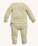 Stretch Base Long Sleeve Layer 0.2 TOG Matcha product back shot