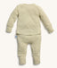 Stretch Base Long Sleeve Layer 0.2 TOG Matcha product back shot