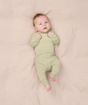 Stretch Base Long Sleeve Layer 0.2 TOG Matcha Newborn