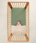 Tuck Sheet Cot Daisysprinkle Fittedsheet Moss Cocoon 1.0T Daisies