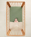 Tuck Sheet Cot Daisysprinkle Fittedsheet Moss Cocoon 1.0T Daisies