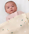 HugMe Blanket Daisy Sprinkle newborn close up