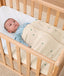 HugMe Blanket Daisy Sprinkle newborn tucked in