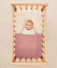 Tucksheet Bassinet Rose Fittedsheet Daisysprinkle Cocoon 1.0T Oatmeal