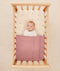 Tucksheet Bassinet Rose Fittedsheet Daisysprinkle Cocoon 1.0T Oatmeal