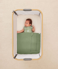 Tucksheet Bedside Moss Fittedsheet Caramelgrid Cocoon 1.0T Willow 2