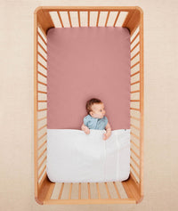 Tuck Sheet Cot Midnight Stripe Fitted Sheet Rose Cocoon 1.0T Dragonflies