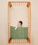 HugMe Blanket Moss cot
