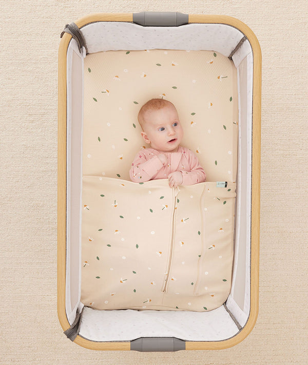Tucksheet Fittedsheet Bedside Daisysprinkle Lslayer Daisies