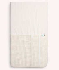 HugMe Blanket Caramel Grid zipped