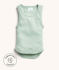 Bodywear Singlet Sage