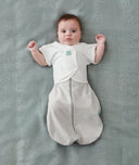 Butterfly Cardi Greymarle White Arms Out