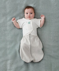 Butterfly Cardi Greymarle White Arms Out