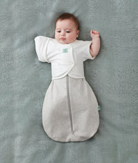 Butterfly Cardi Greymarle White One Arm Out