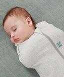Cocoon Swaddle Bag Greymarle Sleeping Swaddled 1