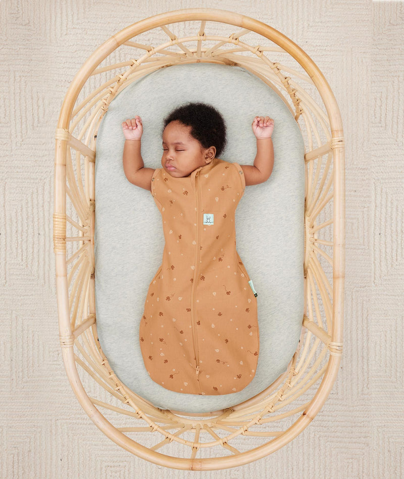 Cocoon 1.0Tog Honeybees Arms Out Asleep 3