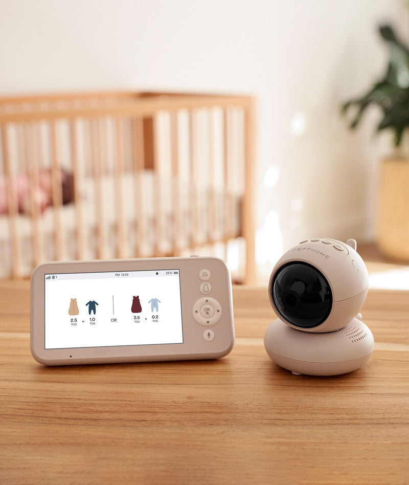 Introducing ergoPouch Drift Home Baby Monitor and Smart TOG Guide a one-of-a-kind baby monitor