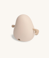 Blobby Bedtime Lamp Taupe back view without charging cable