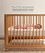 Lyra Convertible Cot feature. Made with 100% natural beechwood