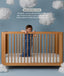 Lyra Convertible Cot feature. Safe and Non-Toxic