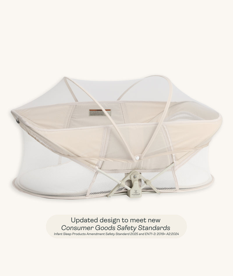 Easy Sleep Portable Bassinet Ecru
