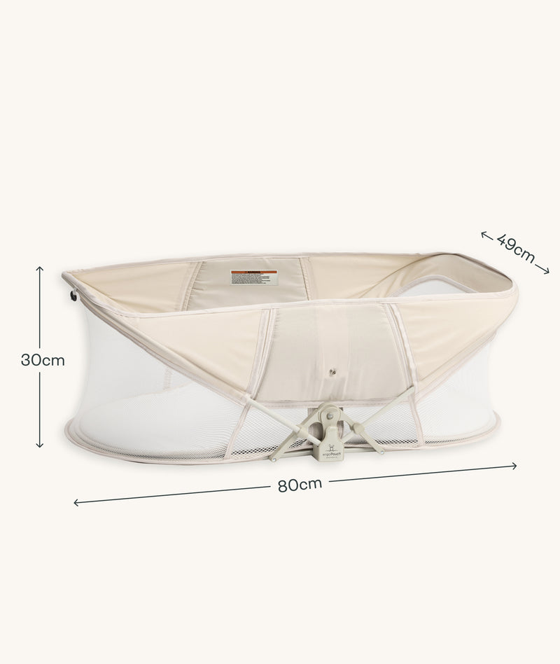 Easy Sleep Portable Bassinet Ecru