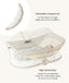 Easy Sleep Portable Bassinet Ecru