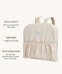 Easy Sleep Portable Bassinet Ecru