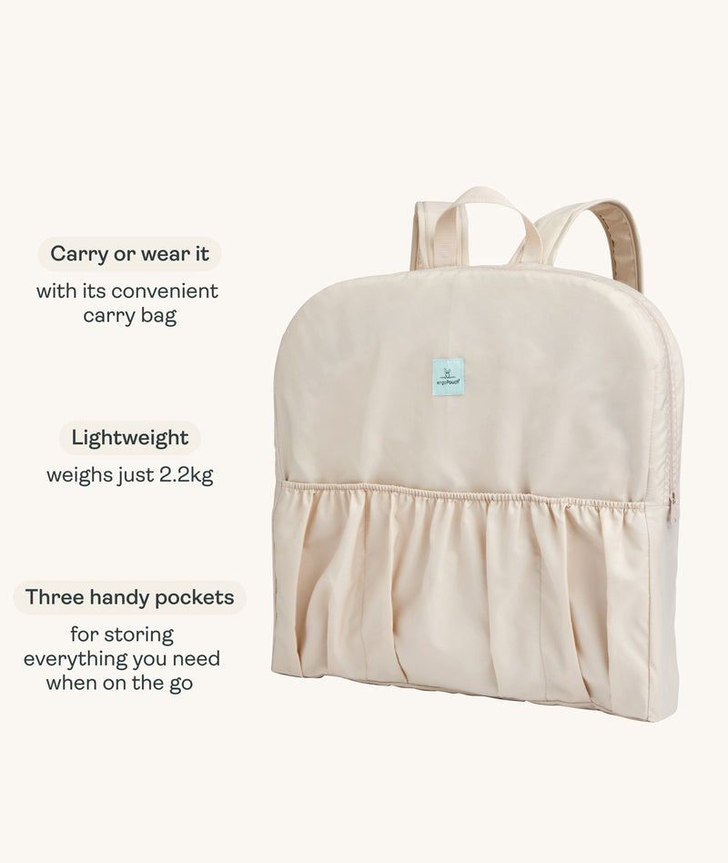 Easy Sleep Portable Bassinet Ecru