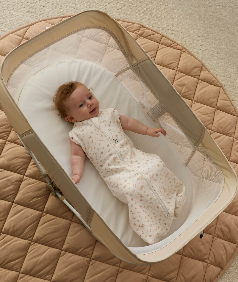 Easy Sleep Portable Bassinet Ecru