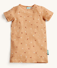 Gardenparty Ss Sleepshirt Honeybee