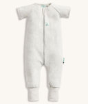 Heritage Sleep Onesie Grey Marle 0.1 Tog Front Etched 1
