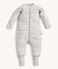 Heritage Sleep Onesie Grey Marle 2.5Tog Front