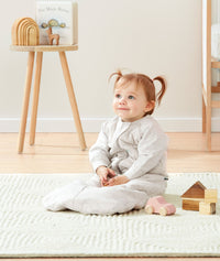 Jersey Bag 3.5Tog Greymarle Sitting2