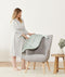 ergoPouch Matchy Matchy bamboo robe in Grey Marle