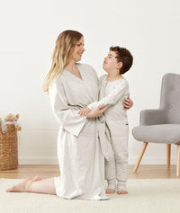 Robe Sleep Onesie 2.5Tog Grey Marle Hug 1