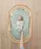 Tuck Sheet Bassinet Sage Cocoon Greymarle 4