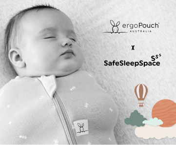 ergoPouch x Safe Sleep Space baby sleep consultants