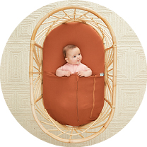Best for Newborn to Rolling, or once baby grows out of Bassinet (whichever comes first).